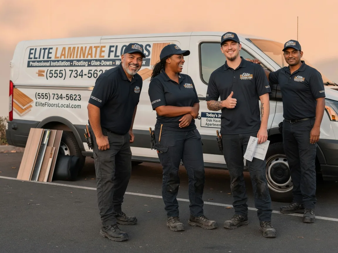Laminate flooring installation company in Snook, TX